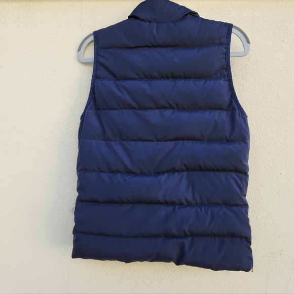 J.Crew Petite Mountain Down Navy Puffer Vest - Picture 7 of 11